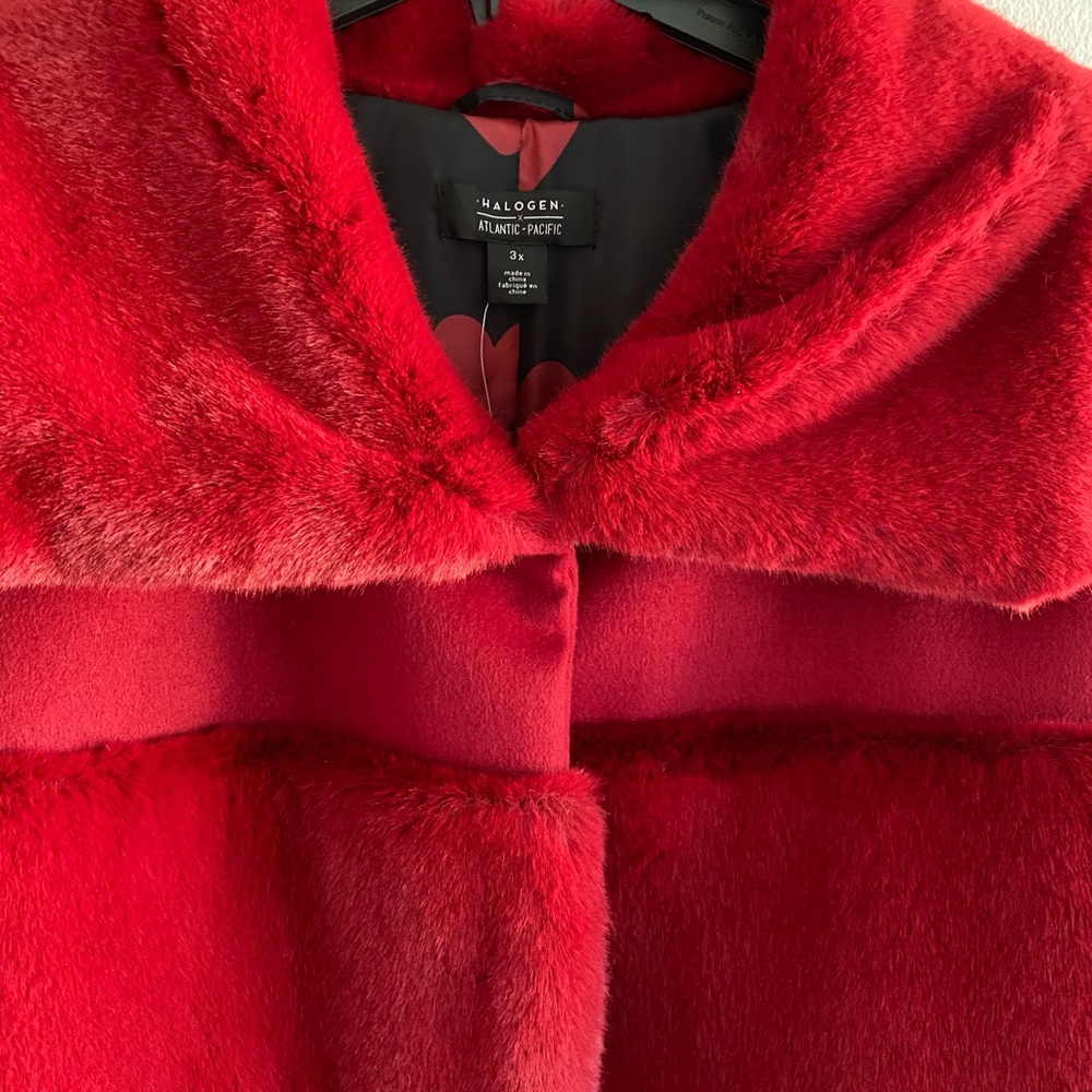 Halogen Atlantic Pacific Faux Fur Stripe - 3x - Picture 5 of 10
